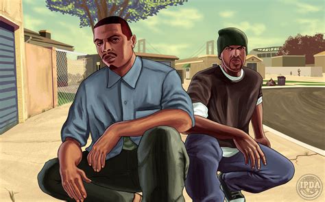 Artworks in GTA San Andreas